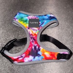 Small multicolor dog harness